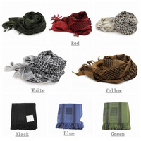 Écharpe arabe 100% coton T Desert Keffiyeh, coupe-vent, anti-poussière, pour homme, imprimé