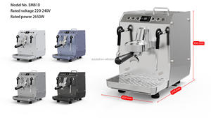 <span class=keywords><strong>Cafetera</strong></span> comercial inteligente francesa grande de acero inoxidable - Product Image 6