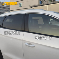 Film teinté pour vitres de voiture en céramique nano, isolation thermique, blocage UV et IR à 99 %, garantie usine 8 ans, vente en gros