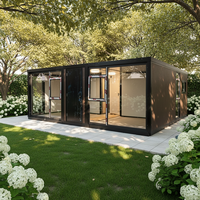 20 conteneurs de bureau modernes préfabriqués pliables et détachables de 40 pieds, maisons conteneurs mobiles, villas, hôtels, appartements en kit