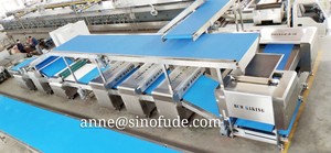 Sinofude hoàn toàn tự động năng suất cao Soda Biscuit dây chuyền sản xuất máy sản xuất <span class=keywords><strong>Cracker</strong></span> dây chuyền sản xuất - Product Image 5