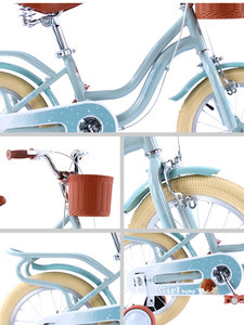Bicicletta per <span class=keywords><strong>Bambini</strong></span> da 12 Pollici Economica e Resistente, Stile MTB <span class=keywords><strong>con</strong></span> Sedile Posteriore, per Fuoristrada e Divertimento - Product Image 5