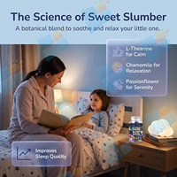 Gummies pour le sommeil des enfants sans mélatonine, avec magnésium et mélisse, pour soutenir la routine du coucher – Marque privée, usine OEM