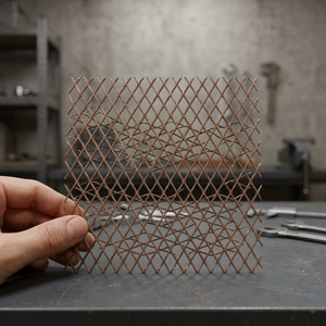 IRAJ ENGINEERS Q235 Tôle perforée en acier galvanisé à chaud pour la construction, grille de passerelle, renforcement du béton - Product Image 1