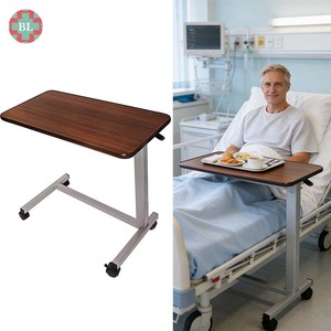 <span class=keywords><strong>Table</strong></span> <span class=keywords><strong>de</strong></span> <span class=keywords><strong>lit</strong></span> en bois sur roulettes, réglable en hauteur, <span class=keywords><strong>plateau</strong></span> <span class=keywords><strong>de</strong></span> <span class=keywords><strong>lit</strong></span> <span class=keywords><strong>d</strong></span>'hôpital, bureau <span class=keywords><strong>mobile</strong></span> pour ordinateur portable, <span class=keywords><strong>table</strong></span> <span class=keywords><strong>de</strong></span> chevet roulante pour chambre <span class=keywords><strong>de</strong></span> patient - Product Image 1