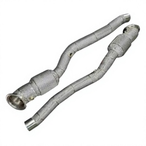 Tuyau d'échappement de haute qualité adapté à la Ferrari 812 GTS, collecteur d'échappement, collecteur de gaz, downpipe en acier inoxydable 275462 275463 - Product Image 3