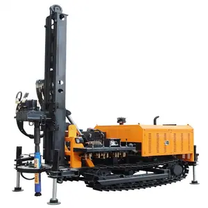 Kw180 Crawler Type Dth Waterput Boormachine Boorinstallatie Roterende Apparatuur Met 180M Boorcapaciteit Fabriek Levering