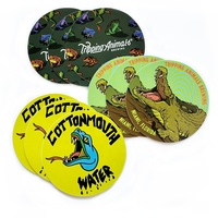 Étiquette de conception de logo personnalisée de vente populaire autocollants en vinyle personnalisés d'impression colorée autocollants découpés imperméables avec auto-adhésif