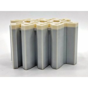 Custom 3D Printed Plastic Luggage Padding Battery <b>Storage</b> 42.87L Drones Protective <b>Cushioning</b> Material - Product Image 3