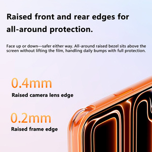 Étui de protection magnétique sans fil à couverture intégrale pour iPhone 13 14 15 16, avec coussinets d'air en TPU anti-chute et dos en acrylique - Product Image 5