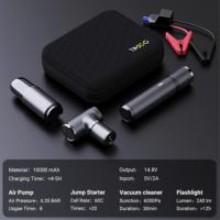 5 in 1 Power Bank Jump Starter Pompa Udara Pengisi Daya Portabel Booster Mobil 12V Perangkat Starter Otomatis Darurat Starter Baterai Mobil