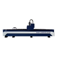 Plotter de alta precisión de 3kw, máquinas de corte de fibra de carbono de acero y chapa de tubo, máquina de corte por láser 3015