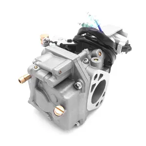 Conjunto de carburador para motor de popa Yamaha 4 tempos 15HP - 25HP 6AH-14301-01 6AH-14301-00 6AH-13646 6AH-14301