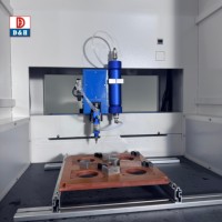 Machine de distribution automatique de colle par vision CCD, robot de distribution CNC à positionnement visuel intelligent pour PCB, LED, caméras et électronique