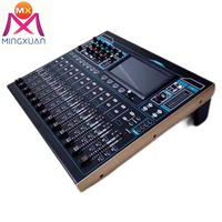 Console de mixage audio professionnelle 20 canaux, système de sonorisation DJ, mixeur audio numérique