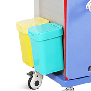 YFS001 III, тележка для аварийных аварий, пластиковая Больничная мебель, тележка для медиков - Product Image 3