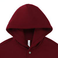 Cardigan en molleton doublé avec boutons, veste de baseball, logo personnalisé, streetwear, sweat à capuche design, essentiels pour femmes, sweats à capuche personnalisés pour hommes, unisexe
