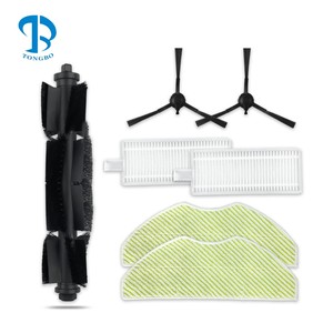 Remplacement pour Rowentas Tefal FOR/ POUR série X-PLORER 75 S & 75 S + pièces d'<span class=keywords><strong>aspirateur</strong></span> <span class=keywords><strong>robot</strong></span> brosse latérale principale filtre HEPA tampon de vadrouille - Product Image 1