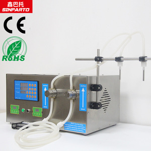 Machine de remplissage de liquides électrique Sinparto 220V semi-automatique haute précision avec pompe pour bouteilles et garantie d'un an - Product Image 2