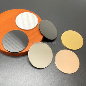 25 mm 30 mm 40 mm Edelstahl Runder Rohling Polierte Münze 18 K Massive Platte Flacher Stahl Spiegelfinish Scheibe - Product Image 5