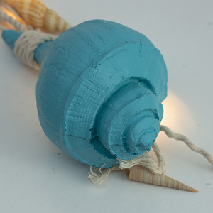 Resin Seashell Pendant Wall <b>Lamp</b> <b>Led</b> Conch Shell Decor For Home Bedroom Shop Decoration - Product Image 3