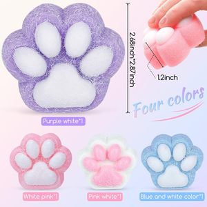 Soft Silicone <b>Plush</b> <b>Cat</b> Paw Squeeze Toy Essential Stress Relief Gift for Children's Party - Product Image 4