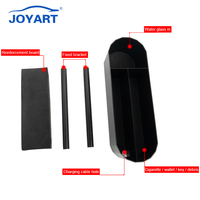 Joyart voiture boîte organisateur siège arrière conteneur console de siège universel de boîte d'accoudoir de voiture