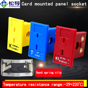 Soket Panel Tipe K Termokopel, Steker Jantan, Steker Betina, Konektor Suhu MPJ-K/<span class=keywords><strong>J</strong></span>/T/E/N/C/U/R/S - Product Image 1