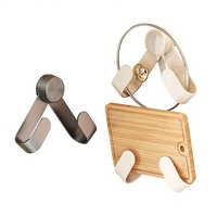 Support mural moderne pliable et mobile pour couvercles de casseroles, sans perçage, en acier au carbone, multifonctionnel, pour rangement de cuisine et planche à découper