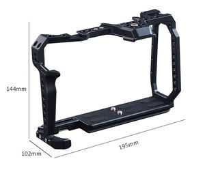 Gabbia per fotocamera DSLR per fotocamera fotografica all'ingrosso per BMPCC 6K PRO Protect per fotocamera Dslr Black <span class=keywords><strong>Magic</strong></span> - Product Image 3