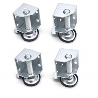 Pieds de meubles réglables robustes de 3-1/5 pouces de hauteur, capacité de 8000 lb, niveleur