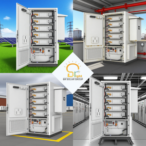 <span class=keywords><strong>BR</strong></span> SOLAR Prix de gros Batterie solaire au lithium Stockage d'énergie industriel et commercial Armoire de batterie extérieure tout-en-un - Product Image 4