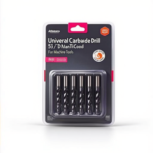 Foret universel en carbure 5xD avec revêtement Nano TiAlN pour machines-outils - Product Image 2