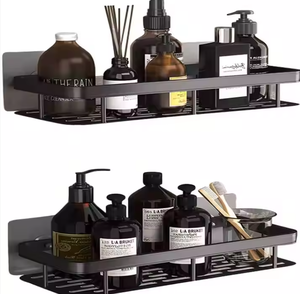 Estante <span class=keywords><strong>de</strong></span> Almacenamiento <span class=keywords><strong>de</strong></span> <span class=keywords><strong>Baño</strong></span> Moderno <span class=keywords><strong>de</strong></span> <span class=keywords><strong>Hierro</strong></span> Cepillado, Montado en la Pared, Impermeable y Ecológico <span class=keywords><strong>para</strong></span> Uso en Hoteles - Product Image 1