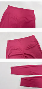 Ensemble de vêtements de sport actif grande taille 3 pièces, leggings de yoga taille mi-haute, soutien-gorge de sport à taille élastique, veste respirante, vêtements de sport pour la salle de sport - Product Image 6