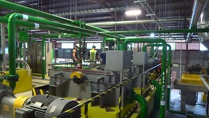 Máquina de Fabricação de Papel Higiênico e Guardanapos de Polpa de Bambu para Projetos Turnkey com PLC, Caixa de Câmbio, Motor e Bomba - Product Image 3