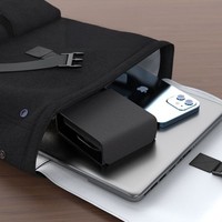 Chargeur magnétique sans fil portable 3-en-1 en cuir à charge rapide PD pour téléphone, montre et écouteurs, sortie 5V/2.4A 18W Type-C – Meilleures ventes