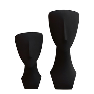 รูปแกะสลักแอบสแตรกที่ทันสมัยในห้องนั่งเล่นที่สร้างสรรค์ตู้เก็บไวน์โต๊ะห้องนอนทางเข้าบ้าน - Product Image 6