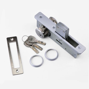 Serrure de <span class=keywords><strong>porte</strong></span> à mortaise en verre et fer, de qualité commerciale, avec clés, serrure de <span class=keywords><strong>porte</strong></span> à mortaise pour <span class=keywords><strong>sol</strong></span> en verre, fabrication en usine - Product Image 4