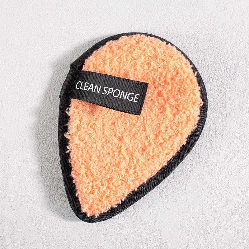 1 piece of skin tone water drop makeup remover cotton puff