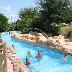 Lazy river/drift river for water park equipment/hotel resort