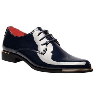 <span class=keywords><strong>Scarpe</strong></span> Formali da <span class=keywords><strong>Uomo</strong></span> alla Moda in Pelle PU Verniciata con Design a Lacci - Product Image 3