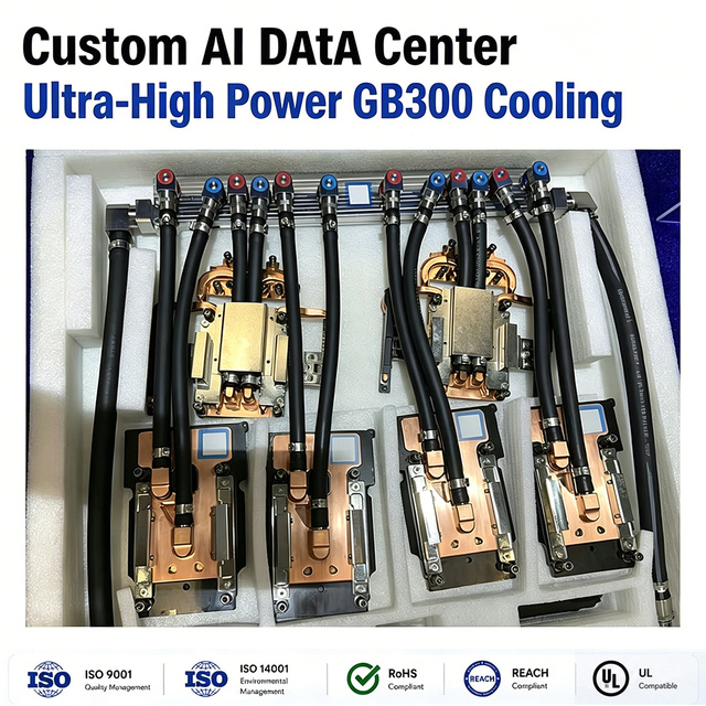Customized Latest High-power GB300 Data Center Liquid-cooling Plate with Advanced Thermal Management for AI Server