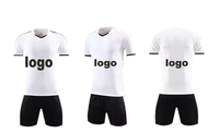 Ensemble de maillots de football personnalisés pour hommes, nouveau style, sublimation intégrale, avec impression du nom de l'équipe 'tracksuit'