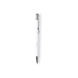 Bolígrafo Clásico Promocional de Aluminio y Bambú con Recubrimiento de Goma, Diseño Elegante de Dos Tonos, Logotipo Personalizado, Precio Directo de Fábrica - Product Image 1
