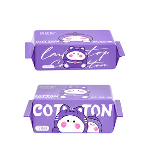 <b>Pink</b> Rabbit Cotton Facial Cleansing <b>Towel</b> 20x20cm Dry Wet Use F003F004 Premium Beauty <b>Towel</b> - Product Image 2