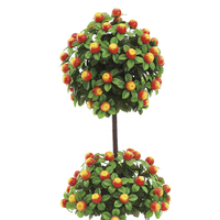 Groothandel Lage Prijs Dragon Kunstmatige Apple Bomen Fruit Decoratieve Lemon Tree Art Fruit Bomen