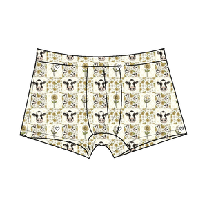 Calzoncillos Personalizados de Dinosaurio <span class=keywords><strong>Vaquero</strong></span> para Niños, Ropa Interior para Bebés, Pantalones Cortos, Bóxer de Bambú - Product Image 6