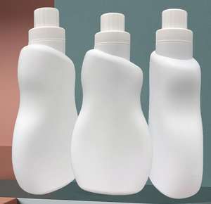 Botella <span class=keywords><strong>de</strong></span> detergente para ropa <span class=keywords><strong>de</strong></span> HDPE <span class=keywords><strong>de</strong></span> diseño especial, botella <span class=keywords><strong>de</strong></span> líquido para lavandería, contenedor <span class=keywords><strong>de</strong></span> líquido para lavado para mantener el hogar, 500ml, 1L - Product Image 2