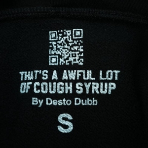 Sweat à capuche ALOCS COUGH SYRUP, vêtements de haute qualité, sweats à capuche pour hommes, capacité de numérisation réfléchissante - Product Image 5
